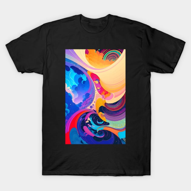 Abstract T-Shirt by RENAN1989